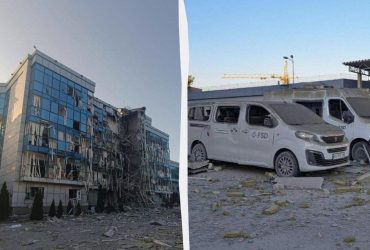 РФ ударила баллистикой по офису швейцарской гуманитарной миссии по разминированию Харьковщины