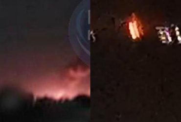 Уночі в Криму лунали вибухи: повідомляється про прильоти по аеродрому Саки (відео)