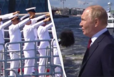 У Росії пройшов парад на честь дня ВМФ: журналісти вказали на цікавий нюанс