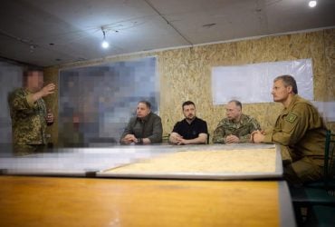 Зеленский и Сырский приехали на передовую на Харьковщине (видео)