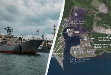 Росія значно прискорила будівництво морської бази в Абхазії, - Bellingcat (фото)