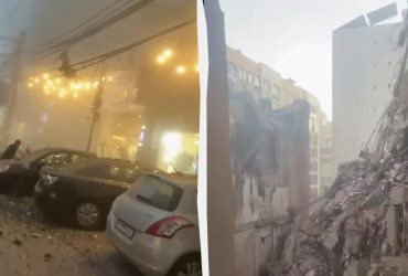 Израиль нанес удар по столице Ливана (видео)