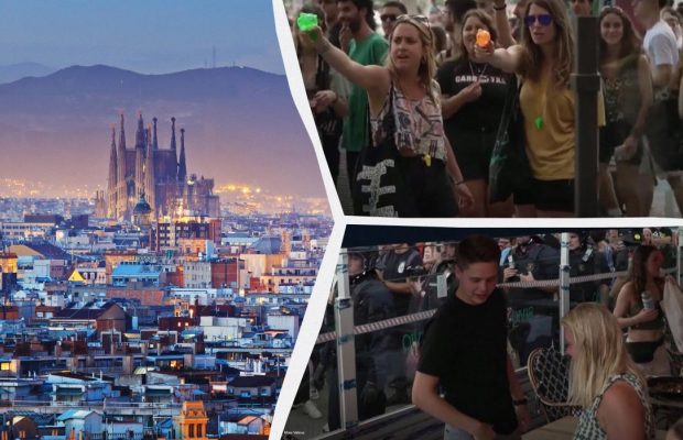 Туристам у Барселоні протестувальники проти масового туризму влаштували холодний душ