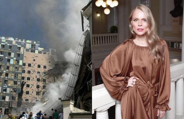 "Убийцы!": Ольга Фреймут показала атакованный россиянами роддом, где родилась ее дочь