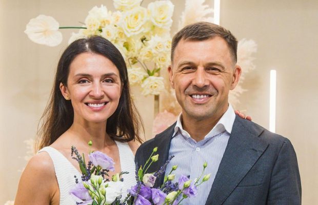 Ведущая Валентина Хамайко призналась, почему стала инициатором женитьбы с мужем