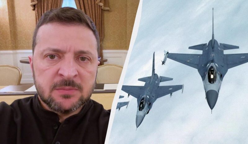Зеленский анонсировал решение по F-16 / коллаж УНИАН, фото фото Getty Images, скриншот Зеленский анонсировал решение по F-16 / коллаж УНИАН, фото фото Getty Images, скриншот