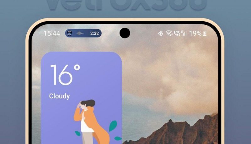 Samsung One UI 7.0 получит аналог Dynamic Island / фото Sammy Fans Samsung One UI 7.0 получит аналог Dynamic Island / фото Sammy Fans