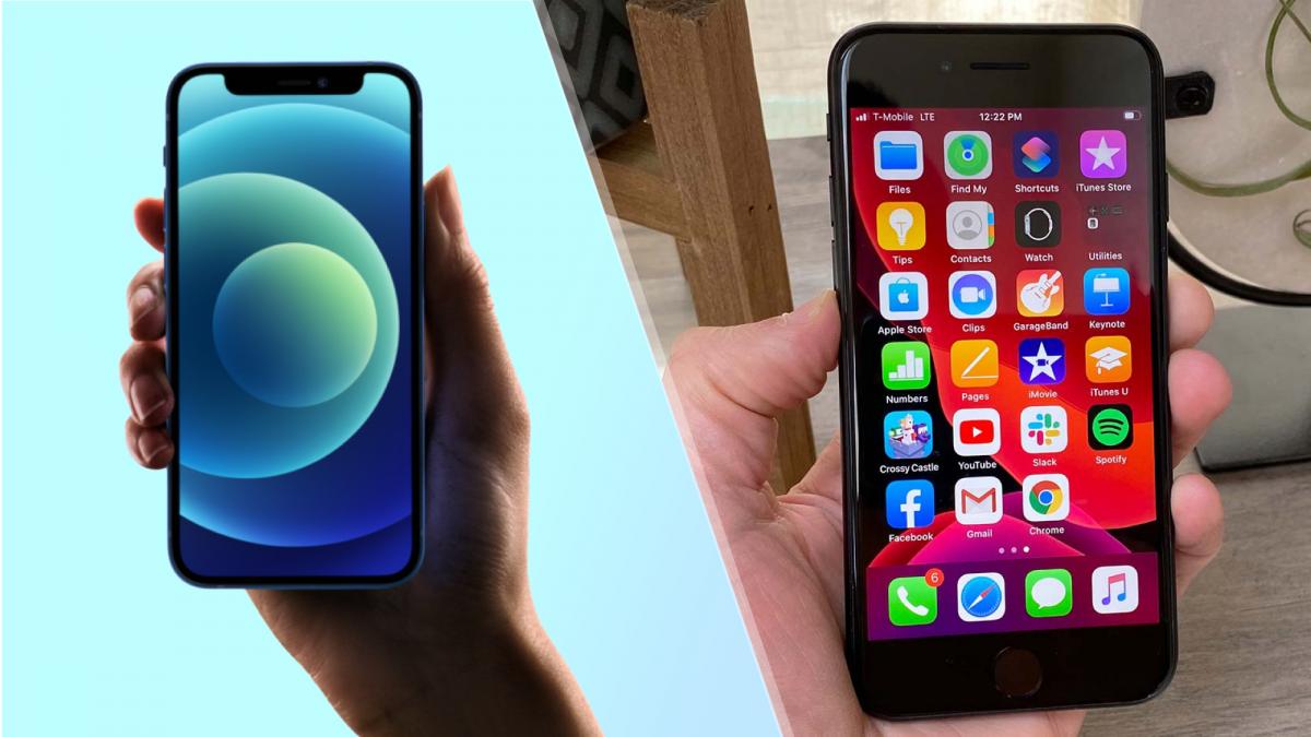 В топ лучших смартфонов Apple попали iPhone 12 Mini и iPhone SE 2 / коллаж В топ лучших смартфонов Apple попали iPhone 12 Mini и iPhone SE 2 / коллаж