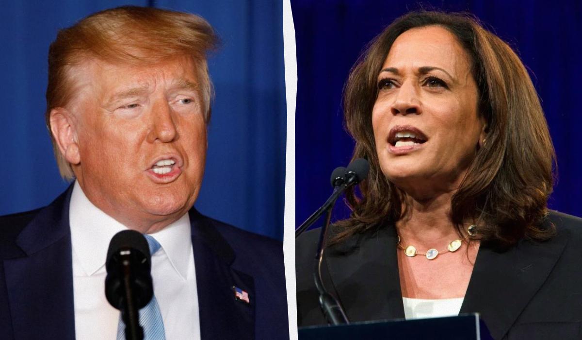 Камала Харрис полностью здорова / коллаж УНИАН, фото ua.depositphotos.com, REUTERS