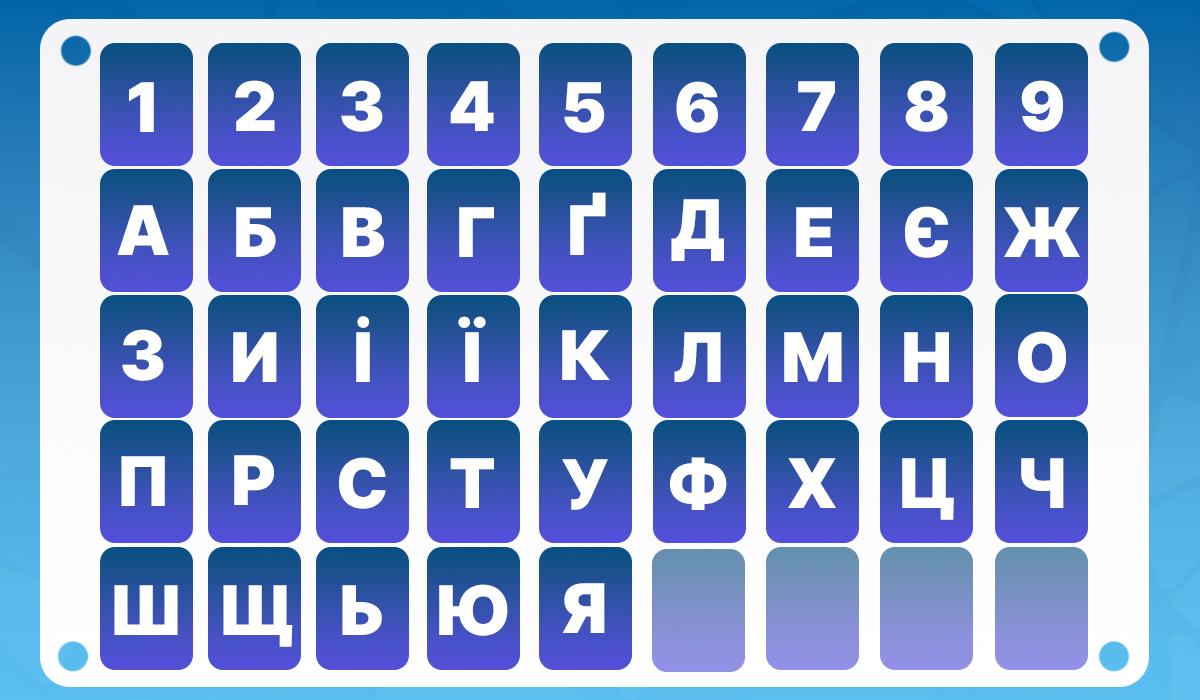 Число імені - таблиця / УНІАН Число імені - таблиця / УНІАН