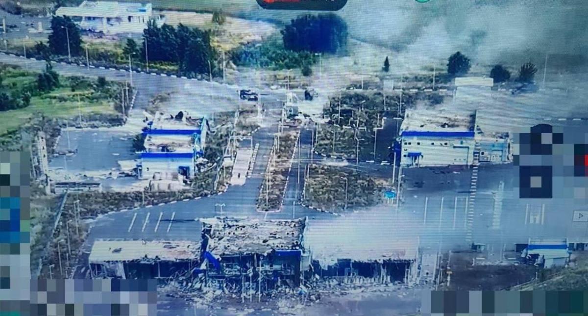 Російське місто Суджа в оточенні, повідомляють у мережі / скріншот Російське місто Суджа в оточенні, повідомляють у мережі / скріншот