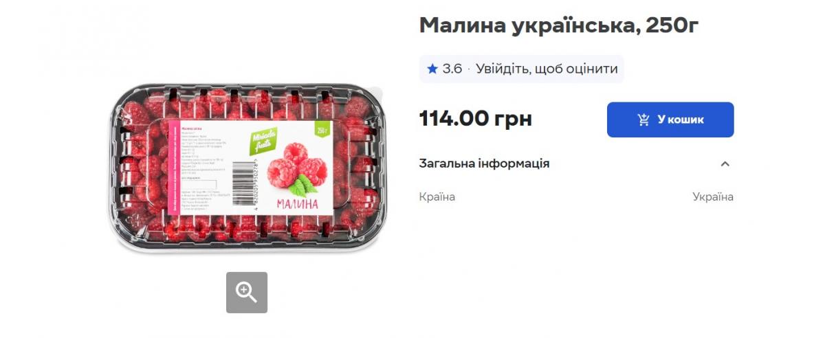 Різко обвалилися оптові ціни на малину: скільки коштує ягода в Україні Різко обвалилися оптові ціни на малину: скільки коштує ягода в Україні