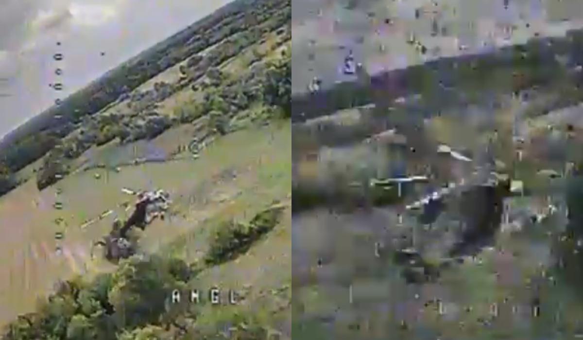 Унікальні кадри збиття вертольотів FPV-дронами СБУ вже облетіли світ / колаж УНІАН, скріншоти Унікальні кадри збиття вертольотів FPV-дронами СБУ вже облетіли світ / колаж УНІАН, скріншоти