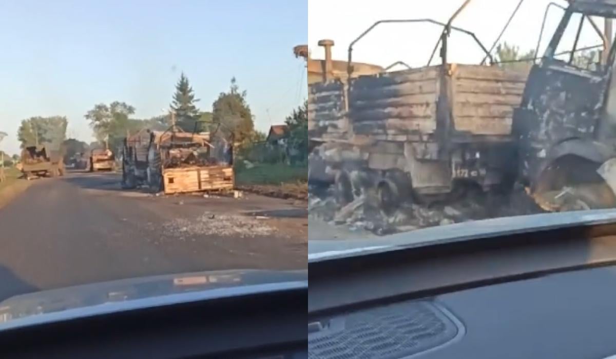 В Курской области идут бои / коллаж УНИАН, скриншоты В Курской области идут бои / коллаж УНИАН, скриншоты