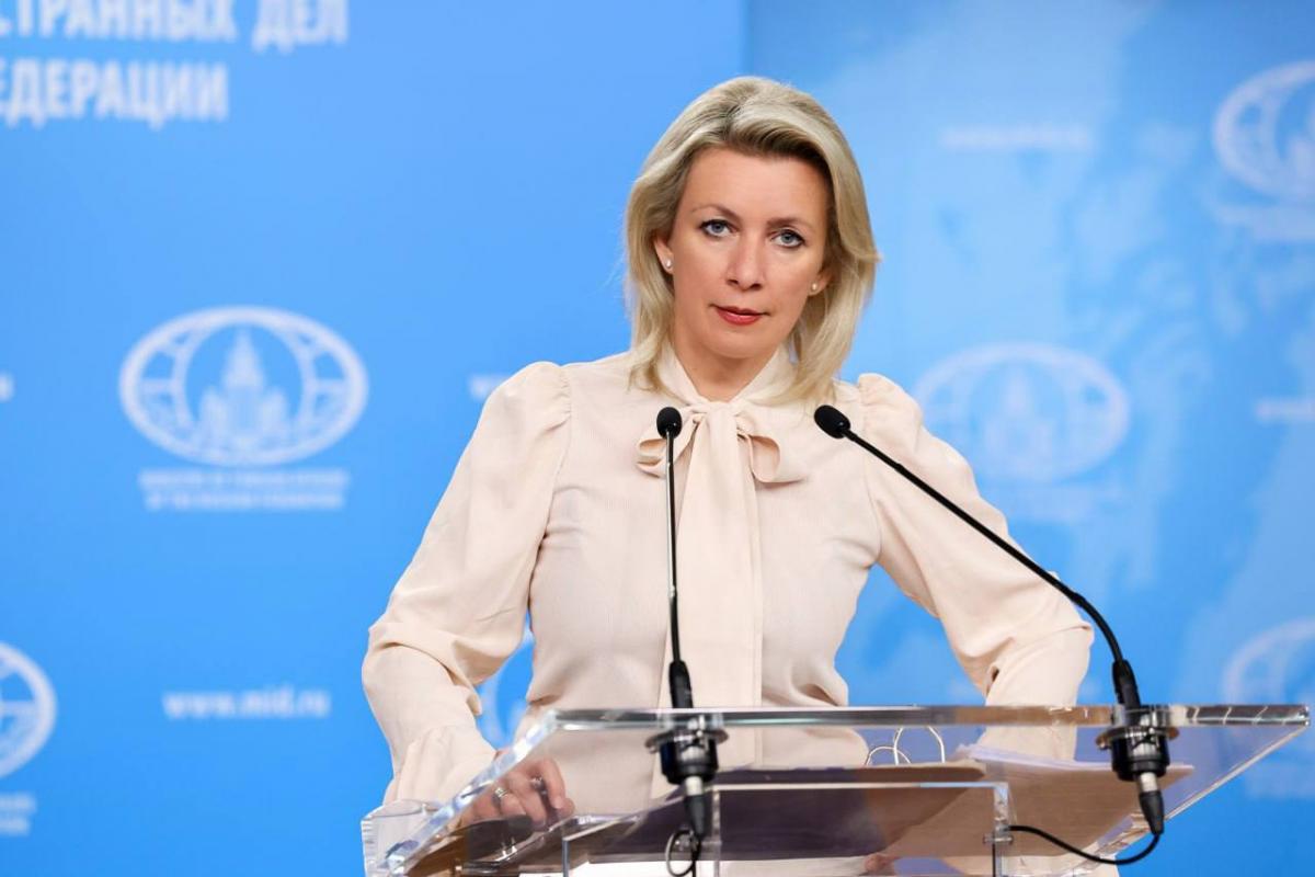 Захарова також розкритикувала Британію за "спроби перешкодити врегулюванню війни" / фото - МЗС РФ Захарова також розкритикувала Британію за "спроби перешкодити врегулюванню війни" / фото - МЗС РФ