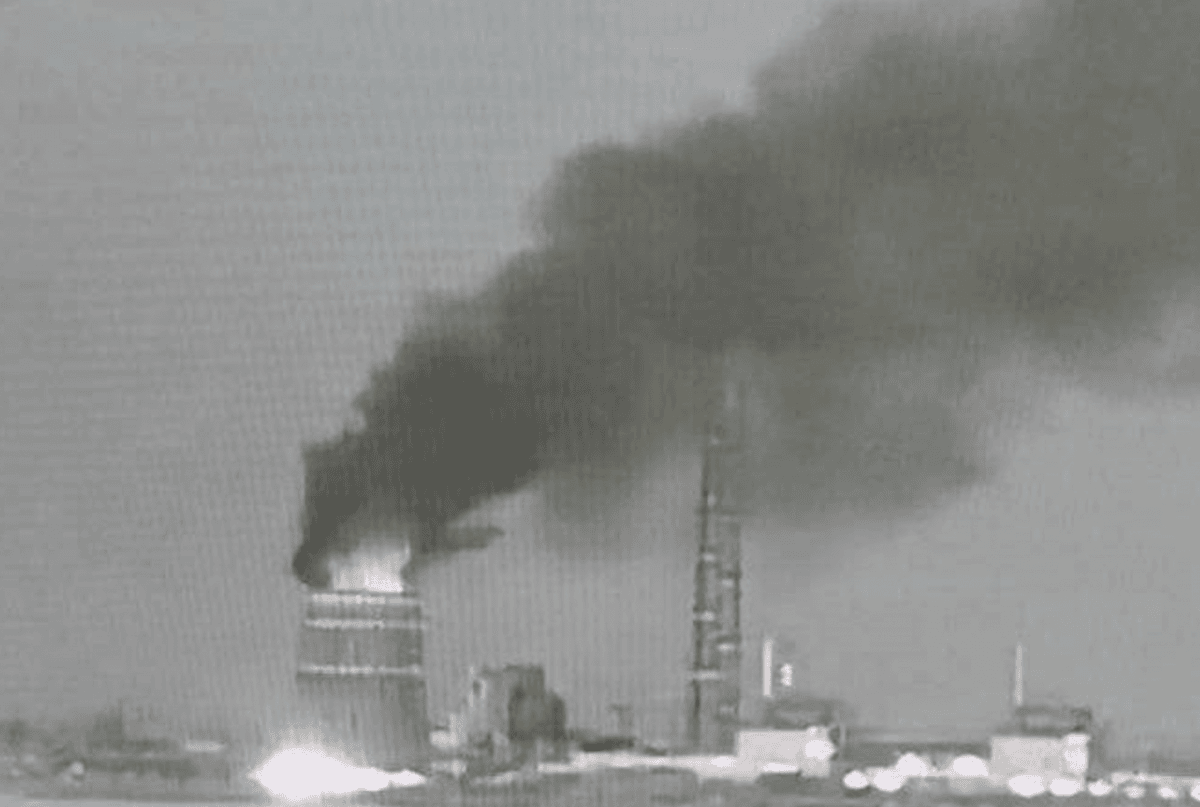 На территории ЗАЭС произошел пожар / фото Энергоатом На территории ЗАЭС произошел пожар / фото Энергоатом