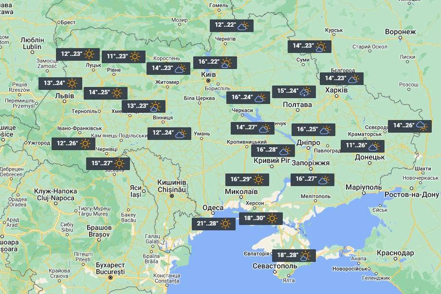 13 серпня спеки в Україні теж не буде / фото УНІАН