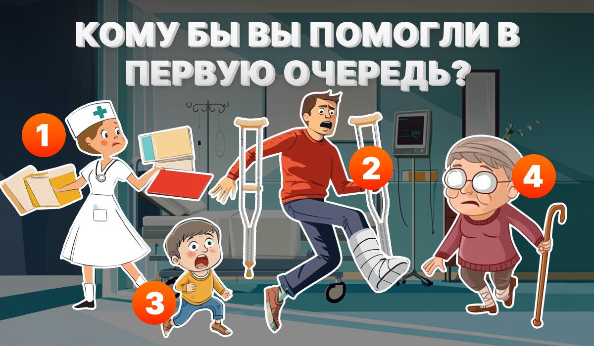 Выберите, кому бы вы помогли первому - тест по картинкам / коллаж УНИАН Выберите, кому бы вы помогли первому - тест по картинкам / коллаж УНИАН