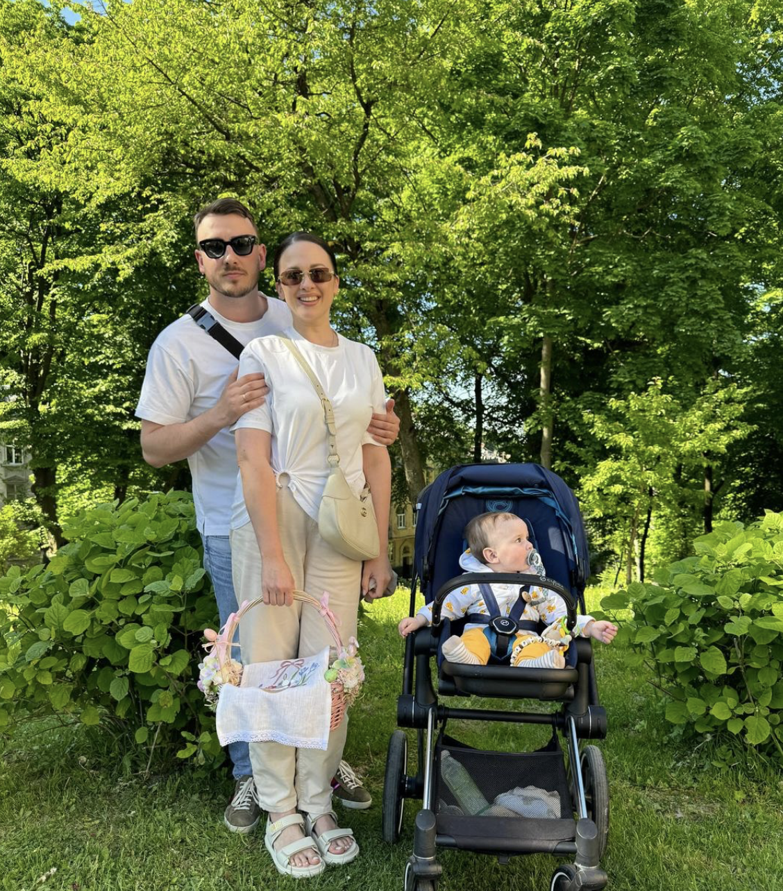 Іван Наві з дружиною та сином / Скріншот Instagram Іван Наві з дружиною та сином / Скріншот Instagram