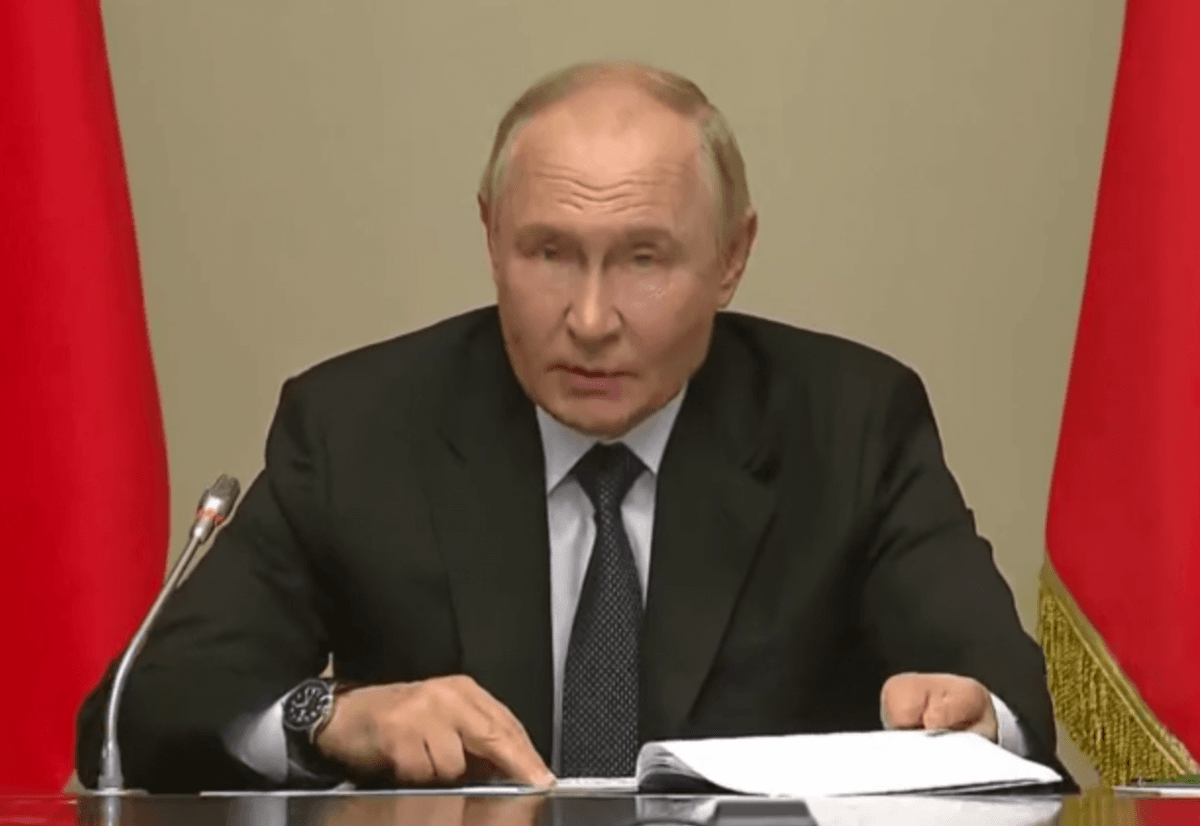 It is necessary to pay attention to the country where Putin made such a statement / screenshot