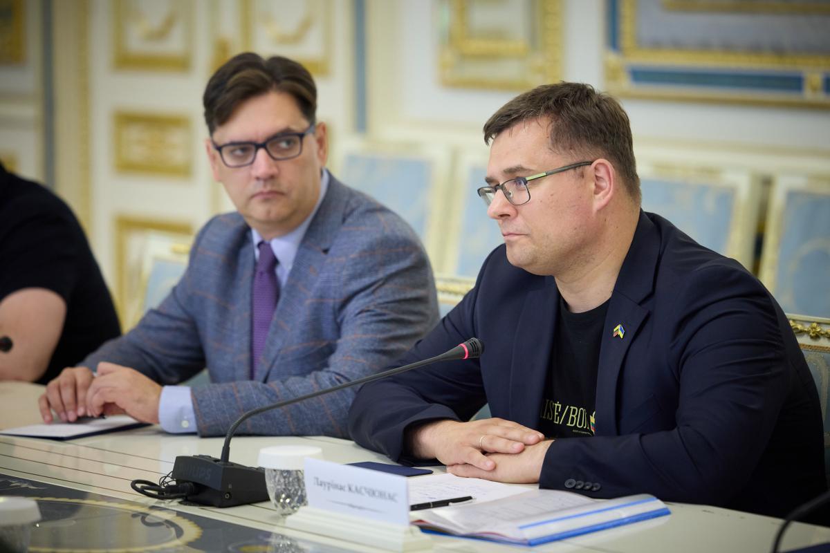 Россия начала перебрасывать в Курскую область войска из Калининграда, заявил Лауринас Кащюнас / фото president.gov.ua Россия начала перебрасывать в Курскую область войска из Калининграда, заявил Лауринас Кащюнас / фото president.gov.ua