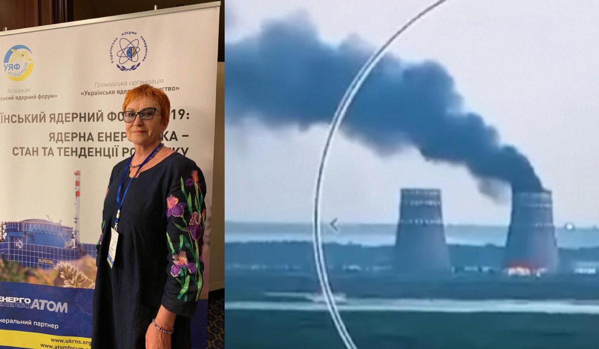 Експертка з ядерної енергетики і безпеки Ольга Кошарна розповіла про небезпеку для ЗАЕС / колаж УНІАН, фото facebook, скріншот Експертка з ядерної енергетики і безпеки Ольга Кошарна розповіла про небезпеку для ЗАЕС / колаж УНІАН, фото facebook, скріншот