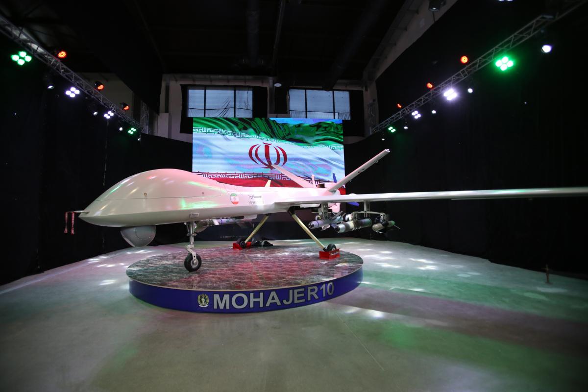 Mohajer-10 може розвивати швидкість 210 км/год / фото Getty Images Mohajer-10 може розвивати швидкість 210 км/год / фото Getty Images