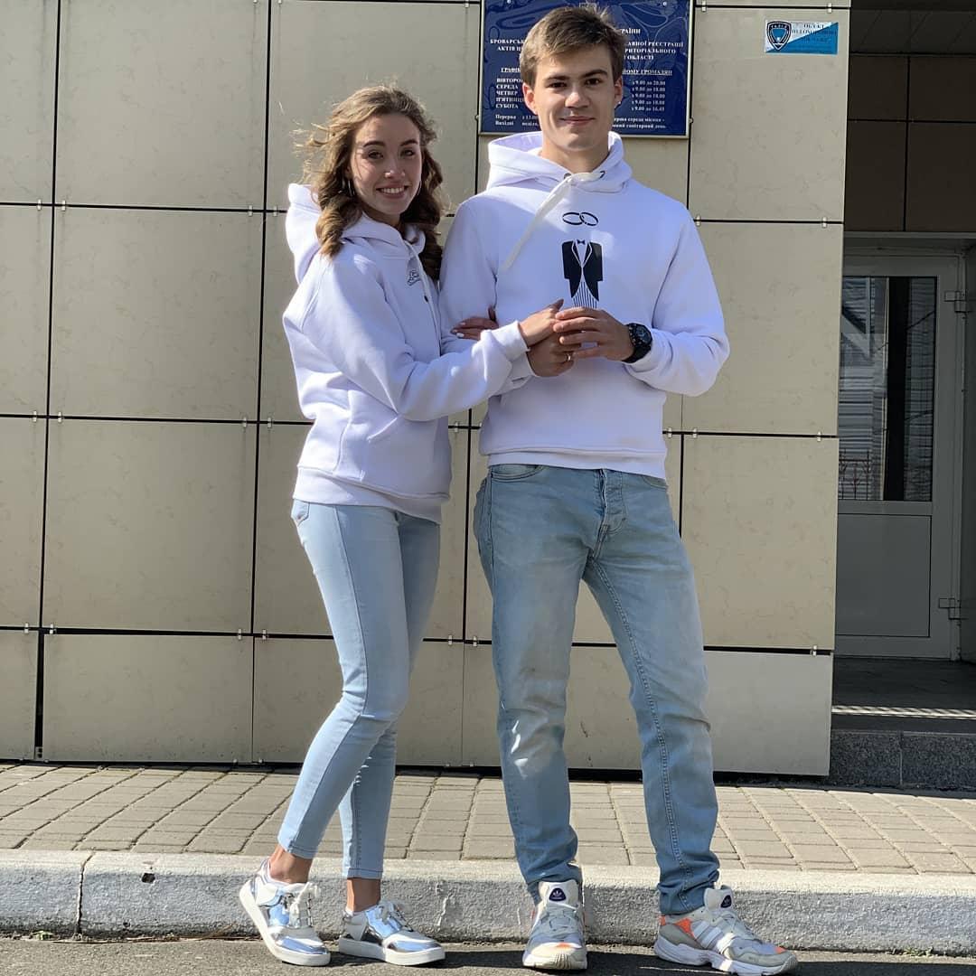 Максим Самчик з екс-дружиною / Скріншот Instagram Максим Самчик з екс-дружиною / Скріншот Instagram