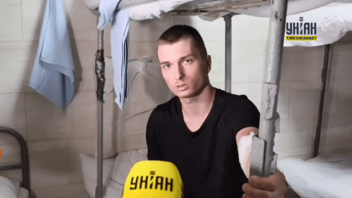 За словами Федора, першу допомогу йому надали українські військові / скріншот За словами Федора, першу допомогу йому надали українські військові / скріншот