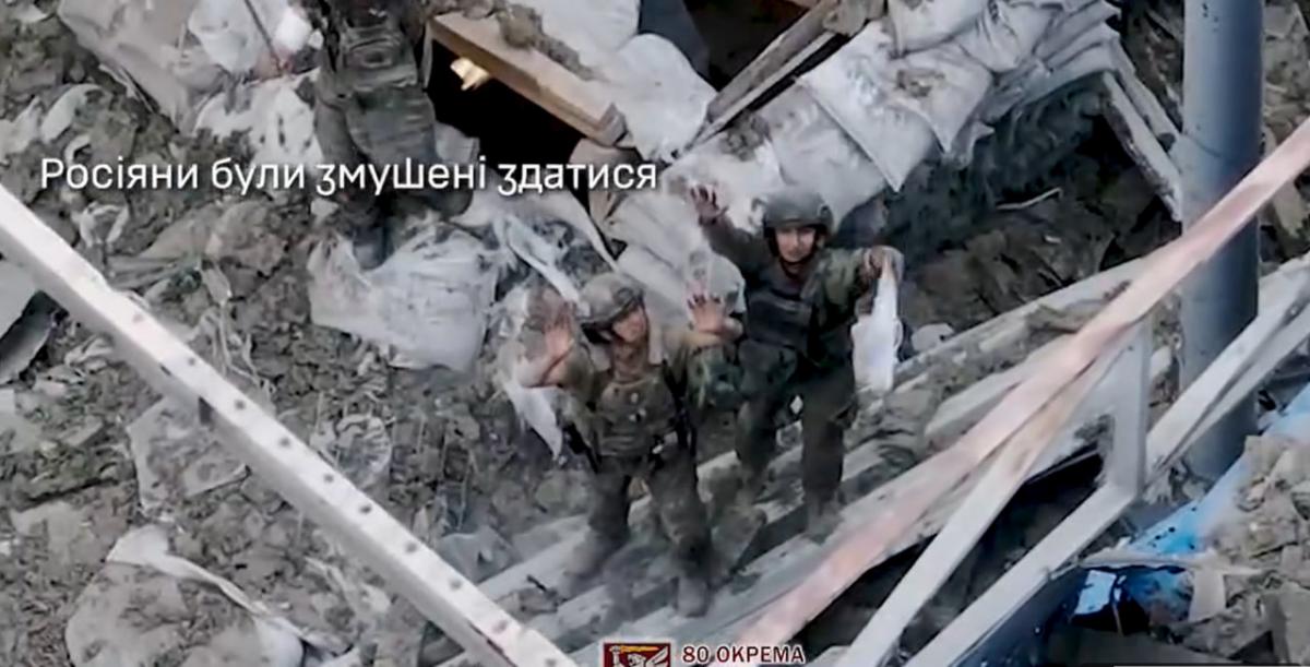 Десантники прорвали кордон в Курській області / скриншот Десантники прорвали кордон в Курській області / скриншот