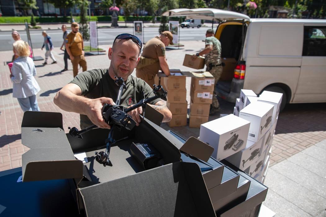 5 киевская штурмовая бригада получила от громады Киева 600 дронов разных типов, - Кличко 5 киевская штурмовая бригада получила от громады Киева 600 дронов разных типов, - Кличко