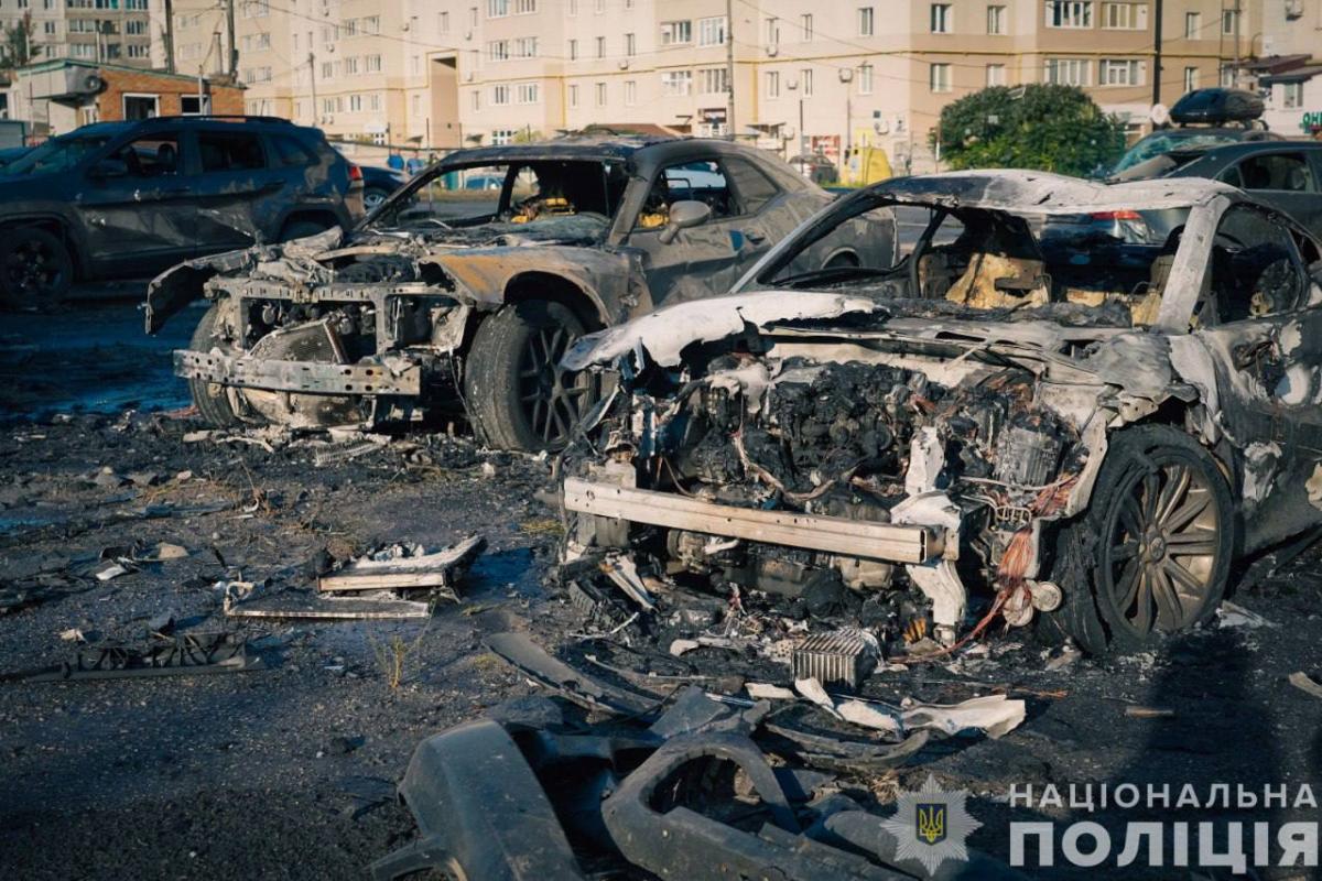 Россия атаковала Сумы / фото МВД Россия атаковала Сумы / фото МВД