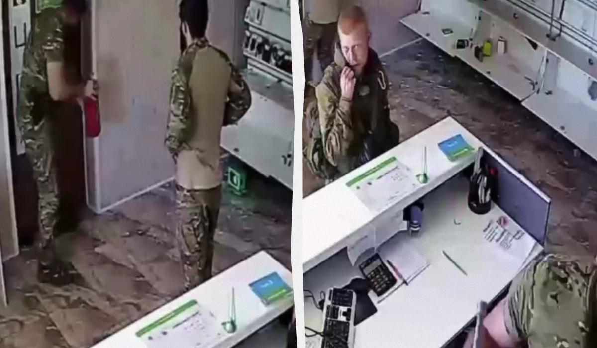 Росіяни мародярять у своїх же містах / колаж УНІАН, скріншоти Росіяни мародярять у своїх же містах / колаж УНІАН, скріншоти