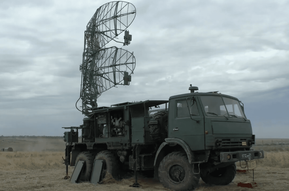На Запоріжжі знищено рідкісну російську РЛС "Каста" / кадр з відео На Запоріжжі знищено рідкісну російську РЛС "Каста" / кадр з відео
