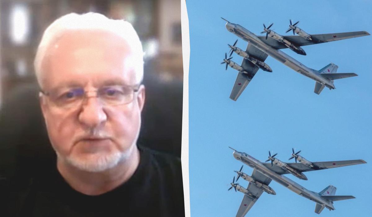 Криволап прокомментировал активность стратегической авиации РФ / коллаж УНИАН, фото ua.depositphotos.com, скриншот Криволап прокомментировал активность стратегической авиации РФ / коллаж УНИАН, фото ua.depositphotos.com, скриншот