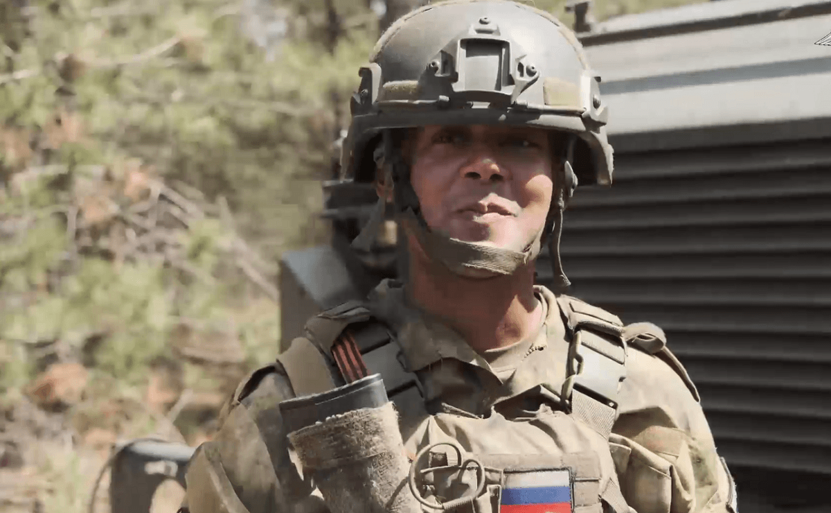 На стороне оккупантов воюет американский преступник / скриншот с видео На стороне оккупантов воюет американский преступник / скриншот с видео