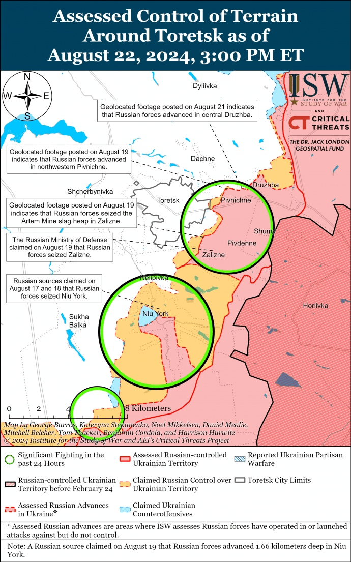 Росіяни намагались оточити ЗСУ на Покровському напрямку: в ISW розповіли деталі Росіяни намагались оточити ЗСУ на Покровському напрямку: в ISW розповіли деталі