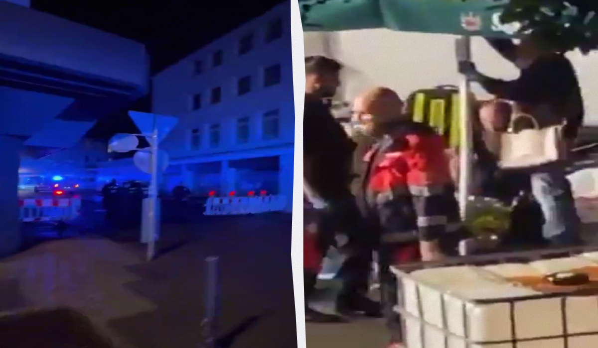 В городе Золинген произошло нападение с ножом / скриншот В городе Золинген произошло нападение с ножом / скриншот