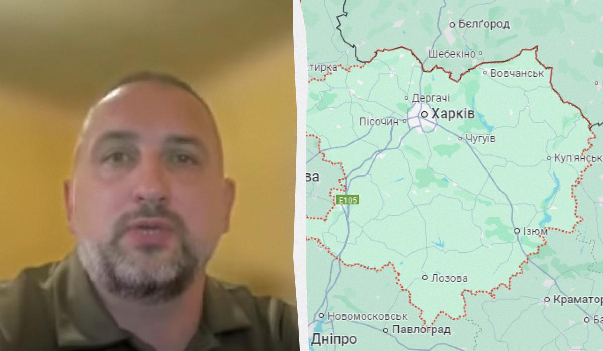 Виталий Саранцев рассказал о ситуации на Харьковщине / коллаж УНИАН со скриншотов Виталий Саранцев рассказал о ситуации на Харьковщине / коллаж УНИАН со скриншотов