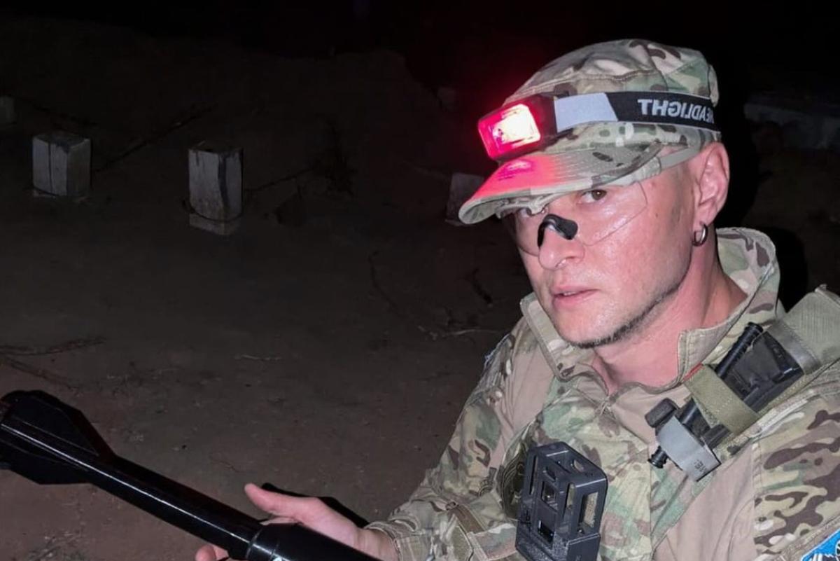 Андрій Хливнюк наразі служить на Херсонщині / Скріншот Instagram Андрій Хливнюк наразі служить на Херсонщині / Скріншот Instagram