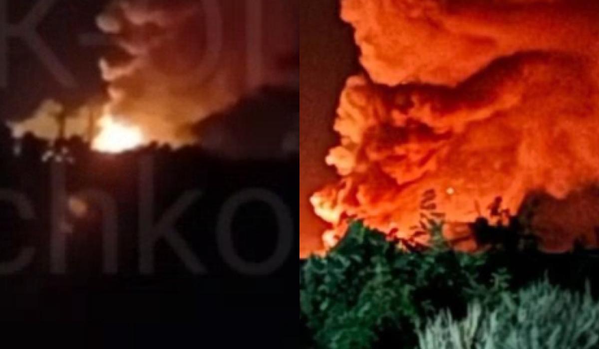 Россию атаковали дроны / коллаж УНИАН, скриншоты Россию атаковали дроны / коллаж УНИАН, скриншоты