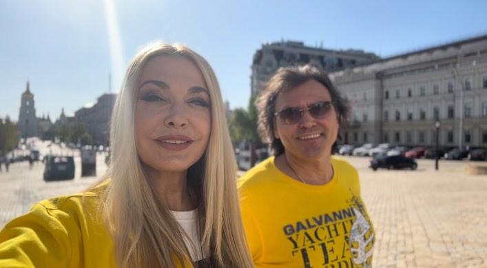 Ольга Сумська та Віталій Борисюк / Скріншот Instagram Ольга Сумська та Віталій Борисюк / Скріншот Instagram