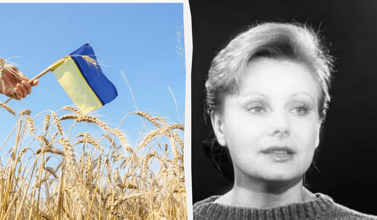 Светлана Билоножко - диктор, которая первой объявила о независимости Украины / коллаж УНИАН Светлана Билоножко - диктор, которая первой объявила о независимости Украины / коллаж УНИАН