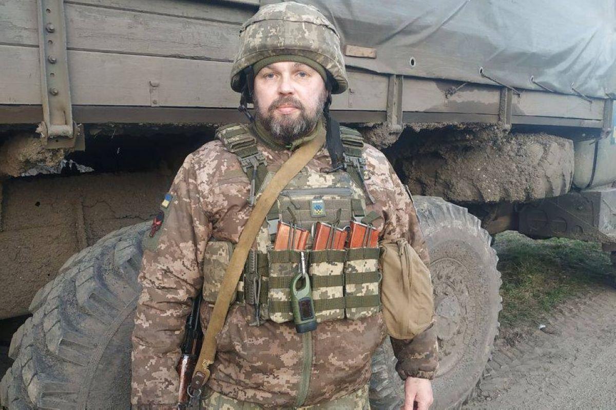 Сергій Грицаков після кількох поранень перейшов до ТЦК / фото "Суспільне" Сергій Грицаков після кількох поранень перейшов до ТЦК / фото "Суспільне"
