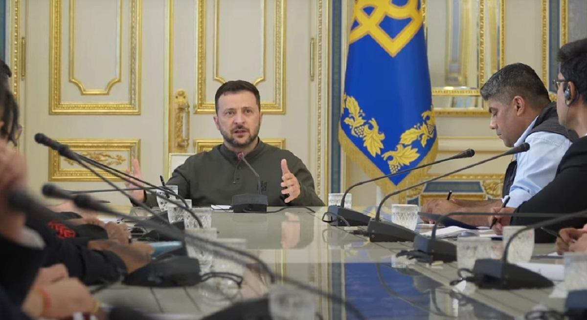 Зеленский рассказал о планах РФ оккупировать Харьков и Сумы / скриншот УНИАН Зеленский рассказал о планах РФ оккупировать Харьков и Сумы / скриншот УНИАН