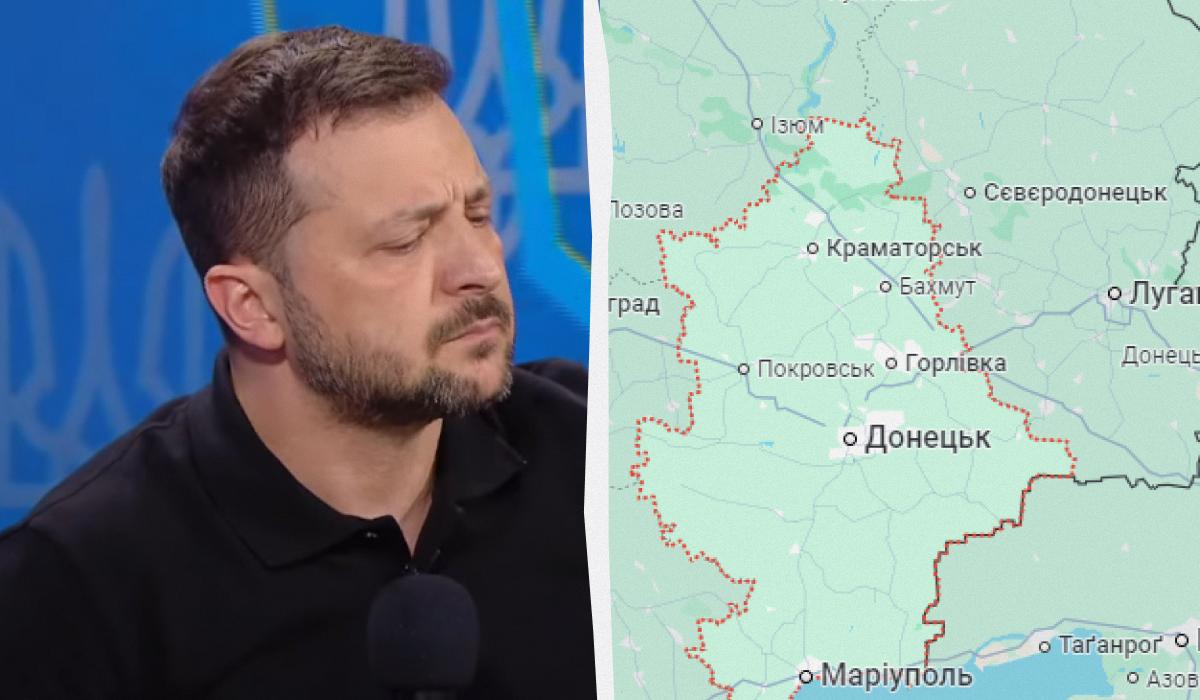 Володимир Зеленський висловився про ситуацію на Покровському напрямку / колаж УНІАН зі скріншотів Володимир Зеленський висловився про ситуацію на Покровському напрямку / колаж УНІАН зі скріншотів