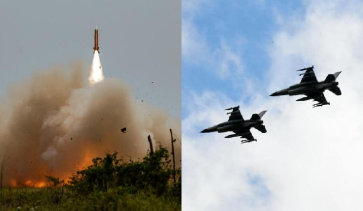 F-16 защищают Украину от ракет / коллаж УНИАН, фото Getty Images, Зеленского F-16 защищают Украину от ракет / коллаж УНИАН, фото Getty Images, Зеленского
