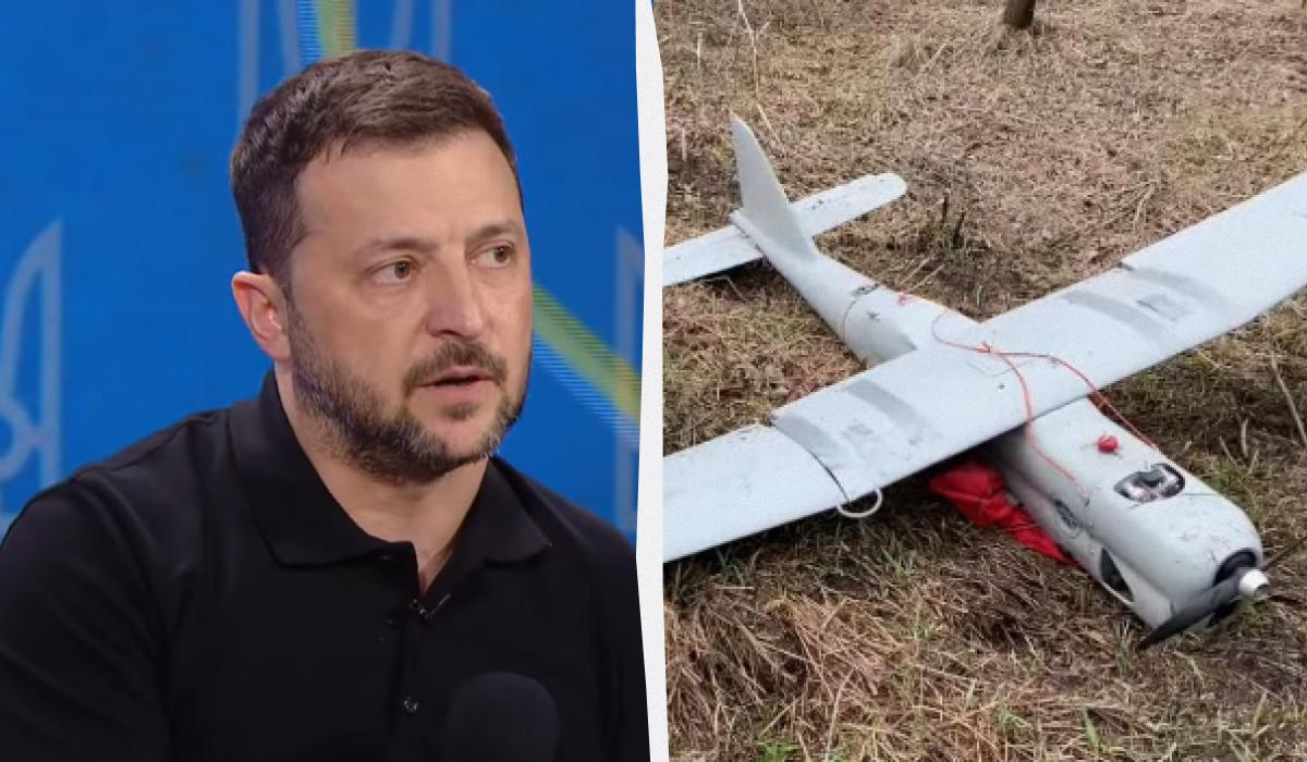 Володимир Зеленський пояснив, чому в небі нашої держави "шастають" ворожі дрони-шпигуни / колаж УНІАН з фото Міноборони РФ/Facebook та скріншоту Володимир Зеленський пояснив, чому в небі нашої держави "шастають" ворожі дрони-шпигуни / колаж УНІАН з фото Міноборони РФ/Facebook та скріншоту