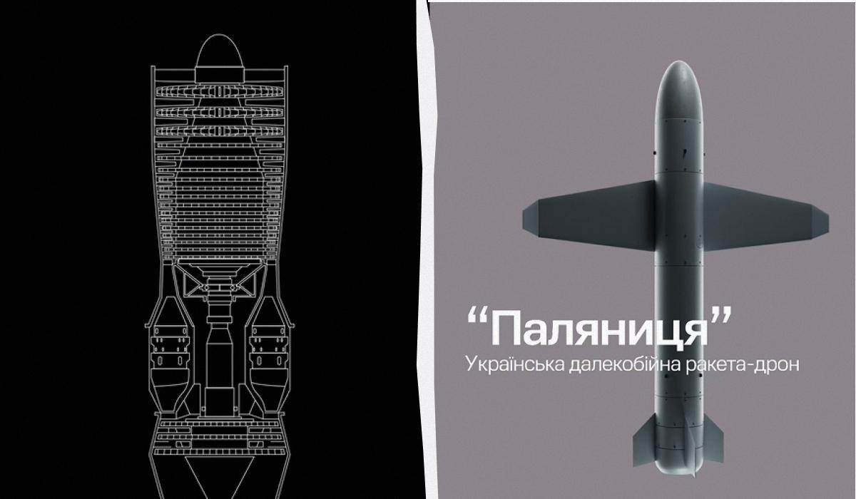 Если "Паляниця" будет долетать даже на расстояние 500 км, то она будет доставать до многих аэродромов в РФ / скриншот из видео Если "Паляниця" будет долетать даже на расстояние 500 км, то она будет доставать до многих аэродромов в РФ / скриншот из видео