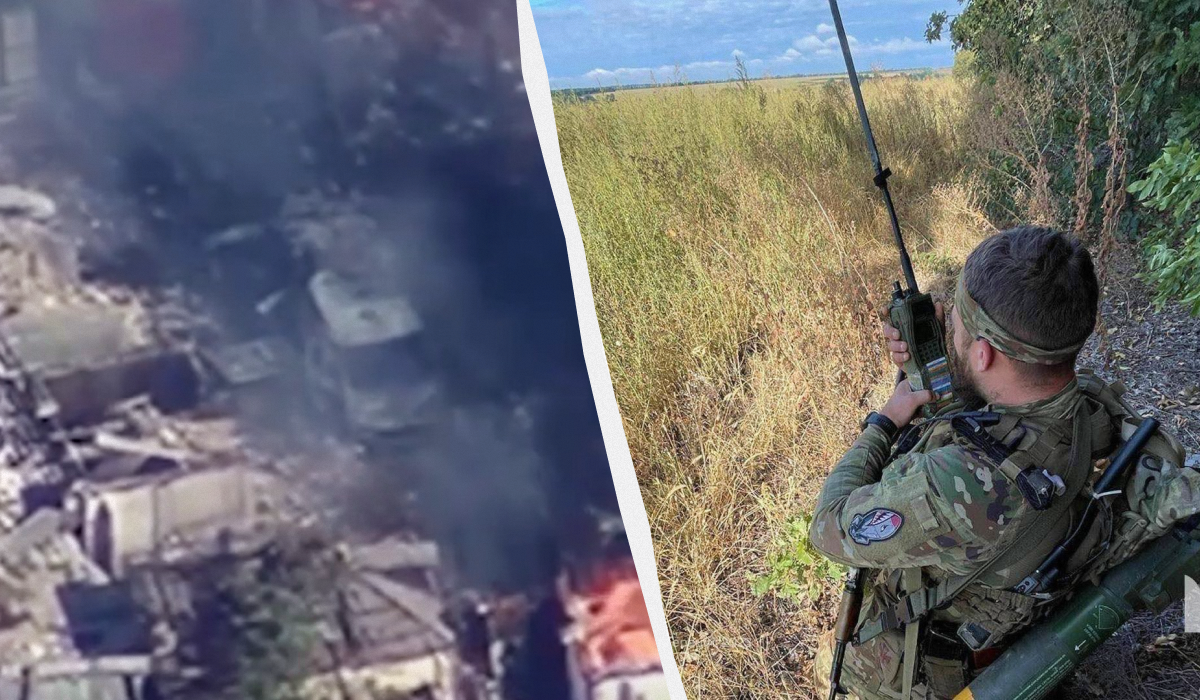 Також було ліквідовано особовий склад ворожої армії під час цієї атаки / колаж УНІАН, скриншот, фото Командування Сил спеціальних операцій ЗС України Також було ліквідовано особовий склад ворожої армії під час цієї атаки / колаж УНІАН, скриншот, фото Командування Сил спеціальних операцій ЗС України